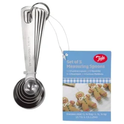 Tala Mått & Måttskedar-Måttsats i rostfritt stål