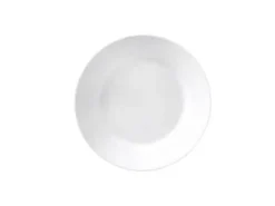 Tallrik Djup med flik Superwhite Ø28 cm Porslin Vit,1 st