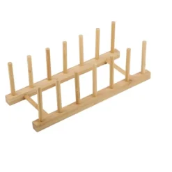 Köksorganiserare-Tallriksställ Gryta Lock Tallrik Skål Kopphållare Bokförvaringshylla Köksorganisatör