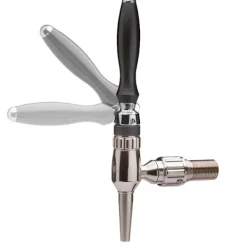 Ölkranar-Tappkran - Nordic, med kompensatorskaft inox 5/8, Length-11:35 mm