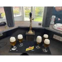 Ölkranar-Tapptorn, baby svanhalsmodell, 1-linje, mässing