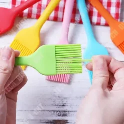 Bakpenslar-TD® 5 delar silikonborsteset - oljeborste för kök Högtemperaturbeständig BBQ-matkaka