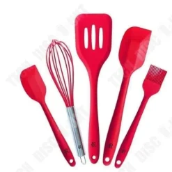 TD® 5 Silikon BBQ Mat Köksredskap Set