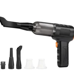 TD® handhållen bildammsugare sladdlös högsug 7,4V uppblåsbar blåstyp Kraftfull dammsugare