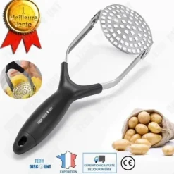 Pressar-TD® potatismos rostfritt stål manuell press professionell multifunktion grönsakstillbehör kök usten~CC3986