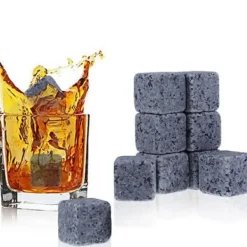 Whiskystenar-TD® återanvändbara stenisbitar uppfriskande giftfria tillbehör köksrätter anpassningsbara till alla drycker enkel användning