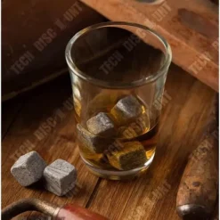 Whiskystenar-TD® återanvändbara stenisbitar uppfriskande giftfria tillbehör köksrätter anpassningsbara till alla drycker enkel användning