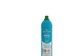 Tecnosystemi R600a, 1 liter, 420 g - kolväten, ODP 0, GWP 3, engångsflaska