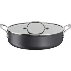 Tefal Kokkärl-Jamie Oliver Cook's Classics HA-grytan med glaslock 30 cm/5,4 L, svart