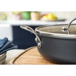 Tefal Kokkärl-Jamie Oliver Cook's Classics HA-grytan med glaslock 30 cm/5,4 L, svart