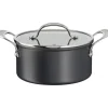 Tefal Kokkärl-Jamie Oliver Cook's Classics HA-kastrull, 24 cm/5,2 L, svart