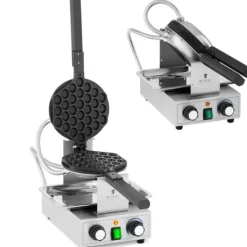 Våffeljärn-TEFLON 1400 W bubbelvåffelbryggare