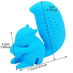 Teinfuser - WULEKUE - Ekorre - Silikon - 350ml - Kökstillbehör