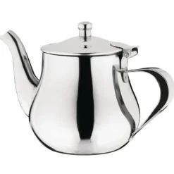 Tekanna - Olympia - 500 ml - Rostfritt stål - Spegelfinish - Värmebeständiga handtag