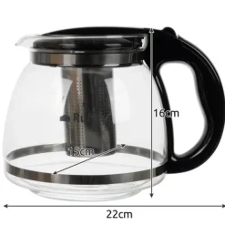 Kaffe- & Tekannor-Tekanna med Sil - 2L