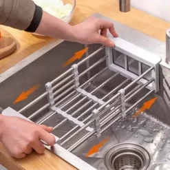 Durkslag & Silar-Teleskopisk Durkslag för Grönsaker & Disk