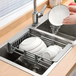 Durkslag & Silar-Teleskopisk Durkslag för Grönsaker & Disk