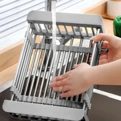 Durkslag & Silar-Teleskopisk Durkslag för Grönsaker & Disk