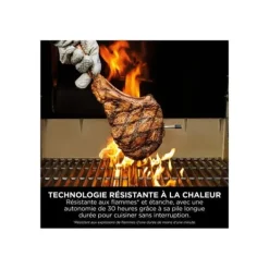 Matlagningstermometrar-Temperatursond - Ninja - ProChef - Bluetooth - Resistens 370 °C - Inomhus/utomhus användning