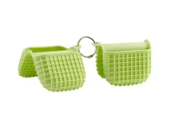 Grytlappar & Grillvantar-tepro Garten 8333 Silikonhandske för grillning Grön