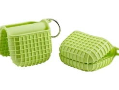 Grytlappar & Grillvantar-tepro Garten 8333 Silikonhandske för grillning Grön