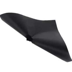 Gasbrännare-Återanvändbar gasspisskyddssats i glasfiber (6 st) - köksredskap (svart)