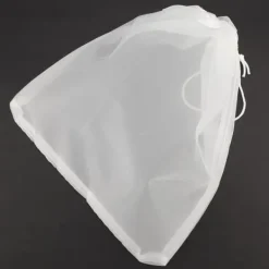 Återanvändbar Nylon Mesh Mandel Mjölkfilterpåse - Kökssil Nötsil