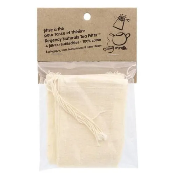 Återanvändbart tefilter x 4