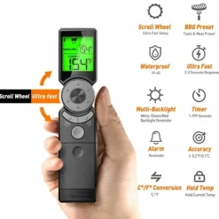 Matlagningstermometrar-TERMOMETER Termometer Kött Digital med Timer