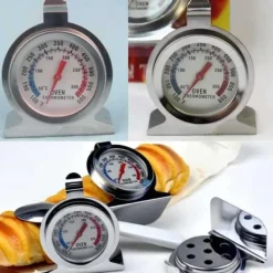 Matlagningstermometrar-Termometer Ugn Spis rostfritt stål Temperaturmätare köksredskap