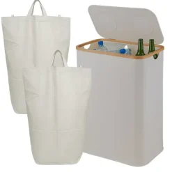 Källsorteringskärl-Återvinningskärl, 68,5x57x37 cm, 80x57x37 cm