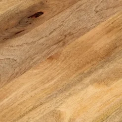 The Living Store Bordsskiva 90x40x3,8 cm oval massivt mangoträ - Bordsskivor