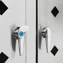 Tillbehör Till Avfallshantering-The Living Store Skjul till två sopkärl 240 L rostfritt stål - Ställningar till sopkärl