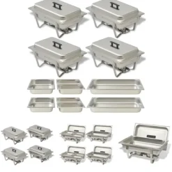 The Living Store Varmhållningskärl 4 st rostfritt stål - Varmhållningskärl