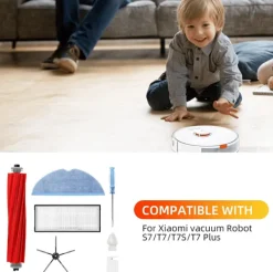 Dammsugartillbehör-Tillbehör 22 delar till Roborock S7/S7+/S7 MaxV/S7 MaxV Plus/S7 MaxV Ultra Roborock S7/S7+/S7 MaxV/S7 MaxV Plus/S7 MaxV Ultra