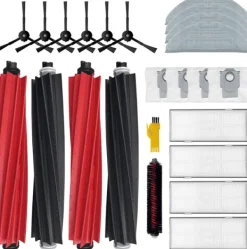 Dammsugartillbehör-Tillbehör 24 delar till Roborock S8/S8+/S8 Pro Ultra Roborock S8/S8+/S8 Pro Ultra