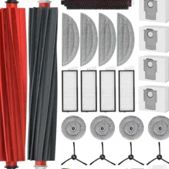 Dammsugartillbehör-Tillbehör för Roborock S8 MaxV Ultra - Borstar, filter, moppdynor