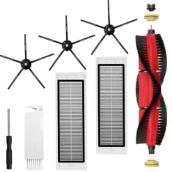 Dammsugartillbehör-Tillbehör Xiaomi Roborock S5 Max/S50/S51/S55/S5/S60/S65/S6/S6 Pure/S6 MAXV 8 delar