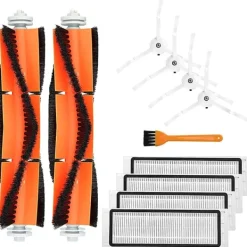 Dammsugartillbehör-Tillbehörssats för Xiaomi Roborock E4, S5, S5 Max, S50, S51, S55 11 delar