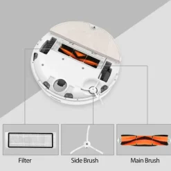 Dammsugartillbehör-Tillbehörssats för Xiaomi Roborock E4, S5, S5 Max, S50, S51, S55 11 delar
