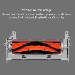 Dammsugartillbehör-Tillbehörssats för Xiaomi Roborock E4, S5, S5 Max, S50, S51, S55 11 delar