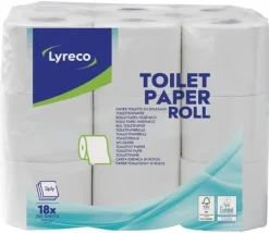 Toalettpapper LYRECO 30m 18/fp
