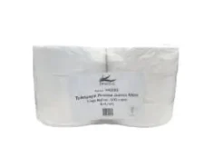 Toalettpapper-Toalettpapper Pristine jumbo maxi nyfiber Ø27cm 600m 1-lagers FSC,6 rl/krt