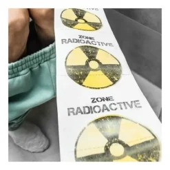 Toalettpapper radioaktiv zon WC PQ