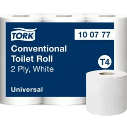 Toalettpapper TORK Uni T4 2-lag 6/fp 7st