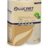 Toalettpapper-Toiletpapir Lucart Professional Econatural 6,3 Ø12.0cmx27,5m 3-lags med hylse,5 pk x 6 stk/krt