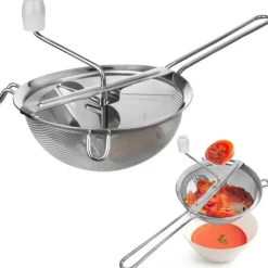 Tomatpress, frukt- och grönsakspress