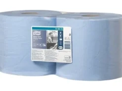 Tork Tork - Pappersrengöringsmedel på liten rulle för kraftig nedsmutsning, 2-lagers, extra absorberande, premium - Blå