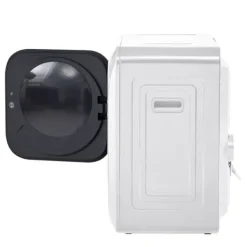 Torktumlare-Torktumlare 3–4 kg i rostfritt stål, 850 W med flerfiltersystem, 6 program och överhettningsskydd (väggmonterad)