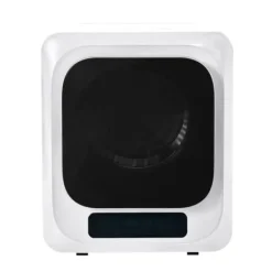 Torktumlare-Torktumlare 3–4 kg i rostfritt stål, 850 W med flerfiltersystem, 6 program och överhettningsskydd (väggmonterad)